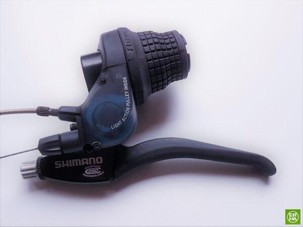 Klamkomanetki Shimano SB-C050 3x7 prawa i lewa