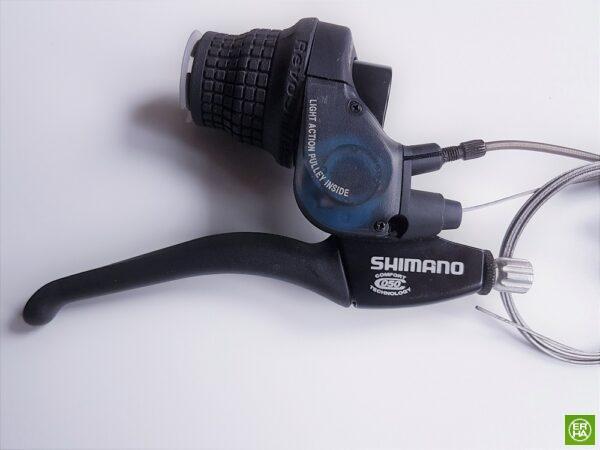 Klamkomanetki Shimano SB-C050 3x7 prawa i lewa