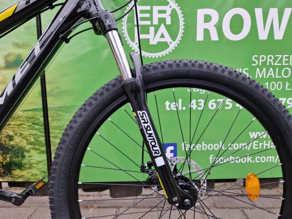 Rower górski MTB Romet Rambler R7.1 27,5 czarno-szaro-żółty