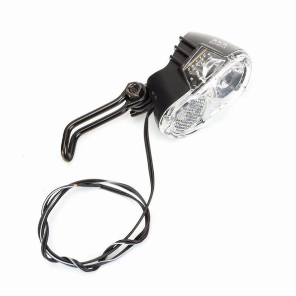 Lampka rowerowa przednia AXA Basta Echo 15 onoff 1 LED 15LUX dynamo