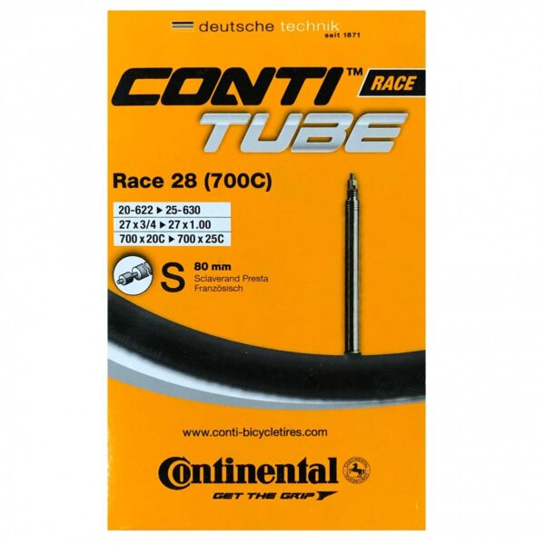 Dętka rowerowa Continental Race 28 700x2025C 1825-622630 presta 80mm