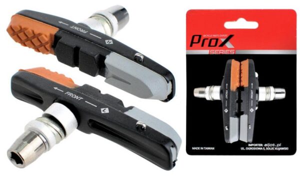 Klocki hamulcowe ProX V-Brake cartridge 72mm 3 kolory