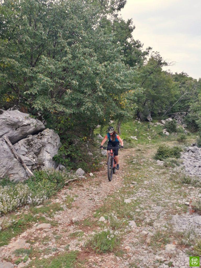 Jazda rowerem po górach Chorwacja